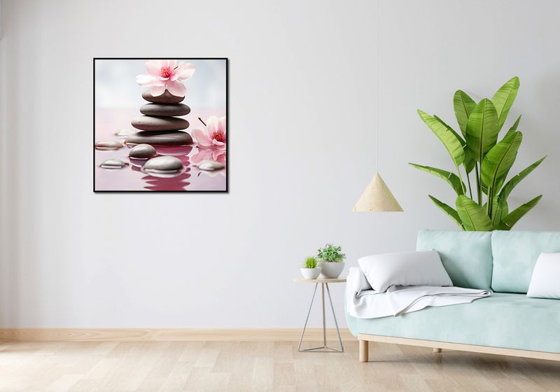 Plakat 80x80cm Spokojne Odbicie zdjęcie 4