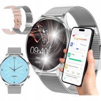 Smartwatch niktrade 15235 srebrny