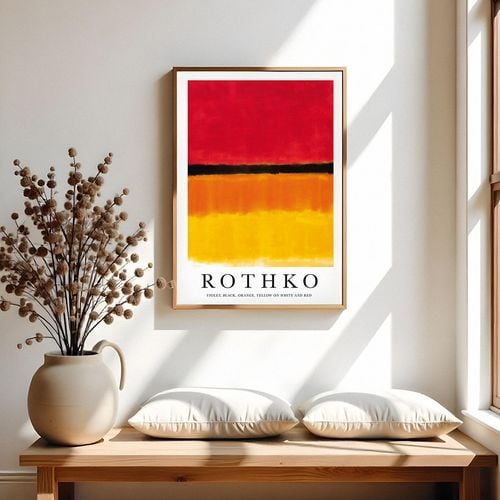 Plakat rothko abstrakcja 21x29,7 cm A4 na Arena.pl
