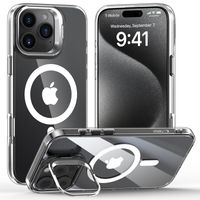 2 x PRZEZROCZYSTE ETUI CASE COVER DO MAGSAFE NA IPHONE 16 PRO - SKŁADANA NÓ