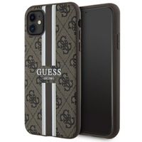 Etui Guess do iPhone 11, iPhone XR, Brązowy, MagSafe