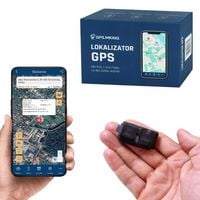 MINI LOKALIZATOR GPS - 4 dni CZUWANIA - ŚLEDZENIE -PODSŁUCH -bateria 400mAh