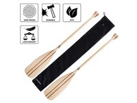 Pagaj drewniany John Paddle + pokrowiec Paddle Sleeve (komplet: 2 pagaje + 1 pokrowiec) 90 cm