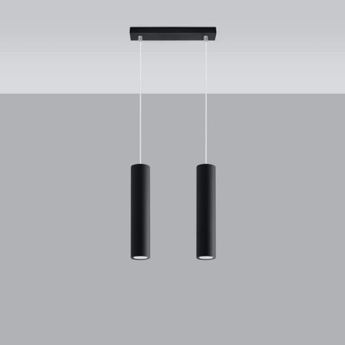 Lampa wisząca LAGOS 2 czarny na Arena.pl