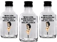 20x PAMIĄTKA WIECZORU KAWALERSKIEGO BUTELKI 100ML