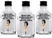 20x PAMIĄTKA WIECZORU KAWALERSKIEGO BUTELKI 100ML