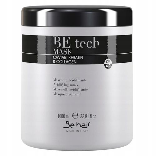 BE HAIR BE TECH Maska Zakwaszająca Do Włosów Acidifying Mask z KERATYNA 1L na Arena.pl