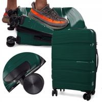 WALIZKA MAŁA NIEZNISZCZALNA KABINOWA RGL 4 PODWÓJNE KÓŁKA POLIPROPYLEN