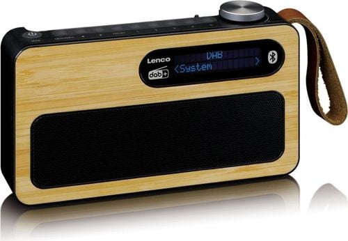 CYFROWE RADIO DAB+ LENCO PDR-040BAMBOOBK, LPDR040BK na Arena.pl