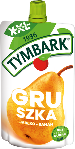 Tymbark Mus 100 % z owoców gruszka jabłko banan 200 g na Arena.pl