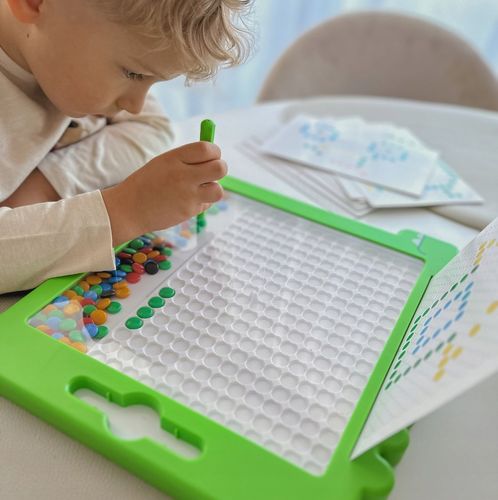 TABLICA MAGNETYCZNA MagPad MONTESSORI DINOZAUR DINOBOARD MAGNETYCZNE WOOPIE na Arena.pl