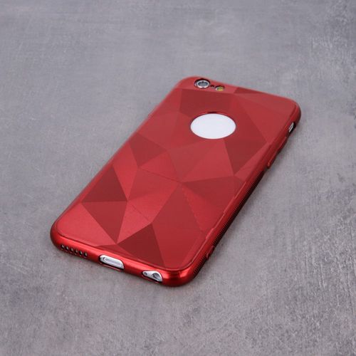 Nakładka Geometric Shine do iPhone 6 Plus czerwona na Arena.pl