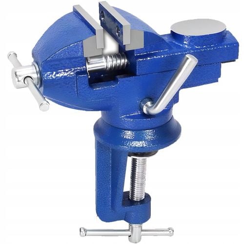 IMADŁO OBROTOWE 360 ŚLUSARSKIE ŻELIWNE SOLIDNE STOŁOWE MAŁE Z KOWADŁEM na Arena.pl