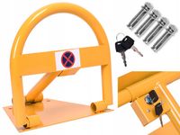 BLOKADA PARKINGOWA SKŁADANA SŁUPEK PARKINGOWY NA KLUCZ ZAPORA MIEJSCA