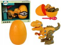Zestaw Dinozaur Tyranozaur Rex z Jajkiem DIY Śrubo