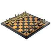 ZESTAW SZACHOWY Mignon Fiorito Metalowe Figury Italfama+Szachownica 33x33cm