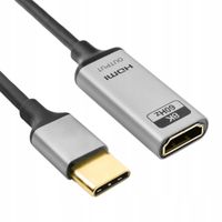 Adapter USB-C 3.1 HDMI 8K Łącznik Spacetronik KCH-SPA002 20cm Przejściówka
