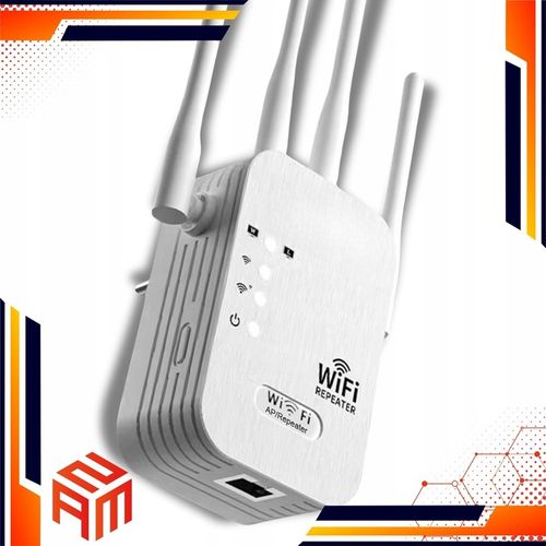 Domowy Wzmacniacz Sygnału WiFi Punkt Dostępu 300Mbps Szybki Bez Aplikacji na Arena.pl