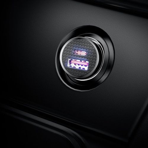 Ładowarka samochodowa Baseus Circular 30W 5A USB do auta, szybkie ładowanie na Arena.pl