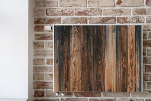 Osłona MAGNETYCZNA Na Grzejnik Pionowe Rustykalne Deski 80cm x 60cm na Arena.pl