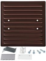 kratka metalowa 150*150mm uchwyt rozprężny brązowa - kra 303-2 br