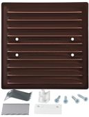 kratka metalowa 150*150mm uchwyt rozprężny brązowa - kra 303-2 br