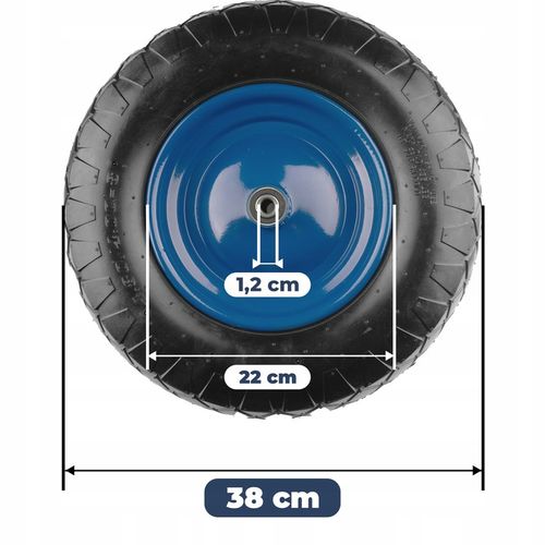 KOŁO KÓŁKO DO TACZKI TACZEK 4.00-8 400-8 400x8 4PR MOCNE Z DĘTKĄ na Arena.pl