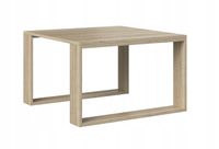 Stolik kawowy TopEshop kwadratowy 67 x 67 x 40cm dąb sonoma
