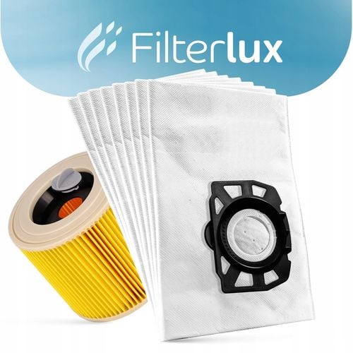 8x Worki filtr do Karcher WD3 WD2 SE4001 KFI 357 V15 V17 V19 na Arena.pl