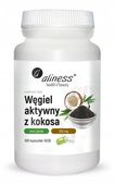 Aliness Węgiel aktywny 300mg KOKOS TRAWIENIE 100k