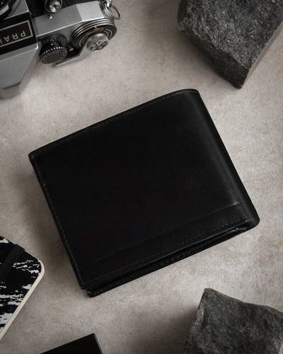 klasyczny, elegancki portfel męski ze skóry naturalnej - rovicky na Arena.pl