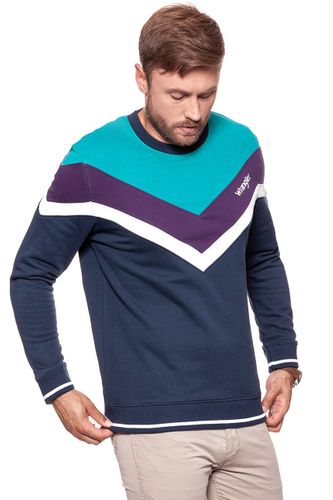WRANGLER CREW SWEAT NAVY W6579IK35 M na Arena.pl