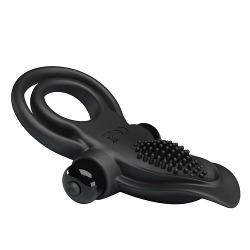 Pretty Love - Vibrant Penis Ring Black- 10 Function Vibrations na Arena.pl