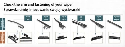 PIÓRA WYCIERACZKI BOSCH 700mm/700mm na Arena.pl