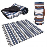 KOC PLAŻOWY PIKNIKOWY 200x200 WODOODPORNY MATA PLAŻOWA IZOLACJĄ DUŻY BIWAK