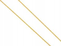 Złoty łańcuszek 585 SPLOT SPIGA TRIPLA KWADRATOWY modny splot na prezent