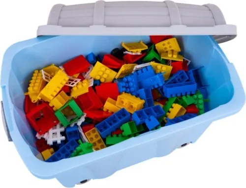 KLOCKI KONSTRUKCYJNE 500 w POJEMNIKU POLSKIE DUŻE na Arena.pl