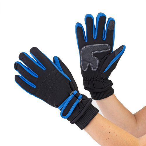 Rękawiczki Do Ekranów Dotykowych Narciarskie Na Zimę M Niebieskie na Arena.pl