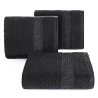 Ręcznik bawełniany DANNY 50x90 Eurofirany czarny