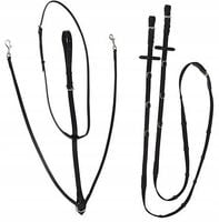 Wodze Thiedermann czarny roz. Full Covalliero