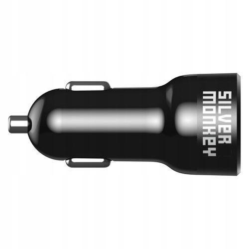 Ładowarka samochodowa USB typ C Silver Monkey 5000 mA na Arena.pl