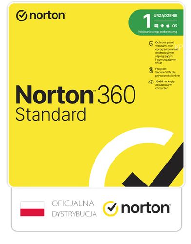 Norton 360 (BK) Standard 1 stanowisko / 3 lata na Arena.pl