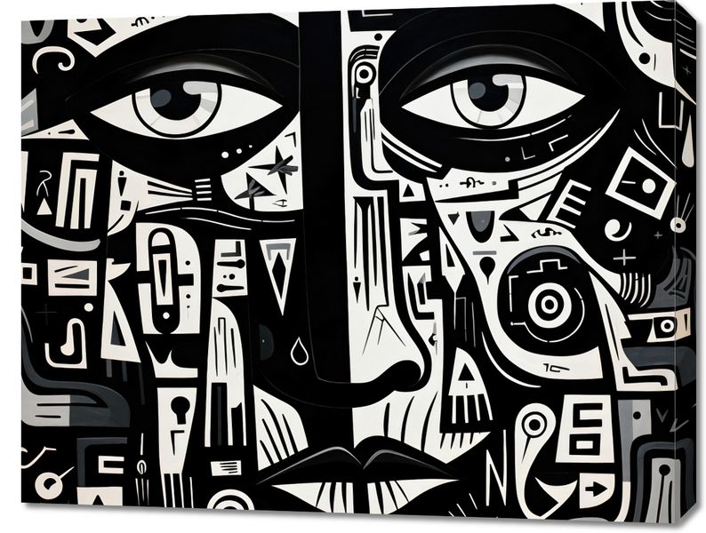 Obraz 90x70cm Labirynt Myśli zdjęcie 1