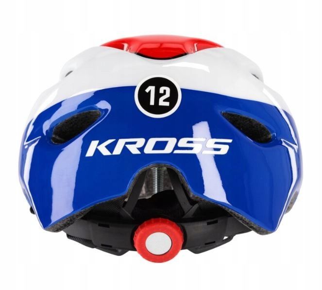 Kask rowerowy dziecięcy KROSS INFANO XS czerwony zdjęcie 4
