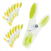 Klamerki Spinacze Do Bielizny Prania 12 szt Żabki