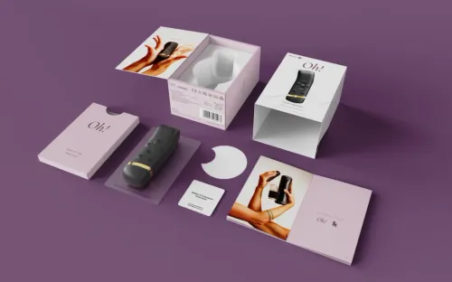 handy oh! vibrator - interaktywna technologia resotouch, fioletowy na Arena.pl