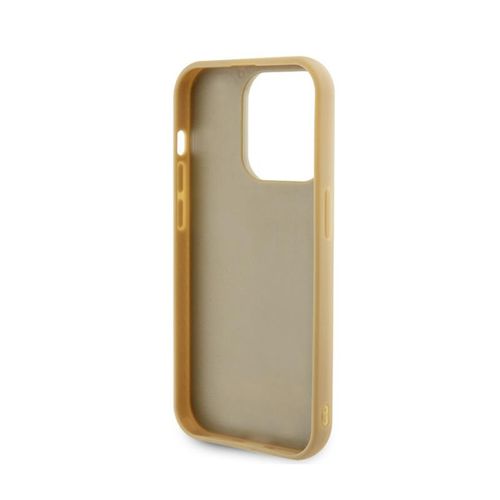 Guess Disco Metal Script - Etui iPhone 15 Pro (złoty) na Arena.pl