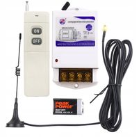 WŁĄCZNIK RADIOWY 220V ZDALNE STEROWANIE 1x1000W 5K