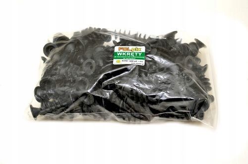 KOŁKI WKRĘTY DO MOCOWANIA FOLII KUBEŁKOWEJ FUNDAMENTOWEJ ŚLIMAK 100 SZT BIT na Arena.pl