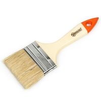 PĘDZEL MALARSKI DO MALOWANIA PŁASKI PROSTY PLASTIKOWA RĄCZKA 75mm